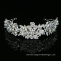 Wholesale Handmade Silver Crystal Pearl Wedding Hairbands Bridal Headpiece